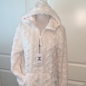 PUPPY CABLE BRAND NEW WITH TAGS SIZE SMALL OFF WHITE HOODED JUMPSUIT